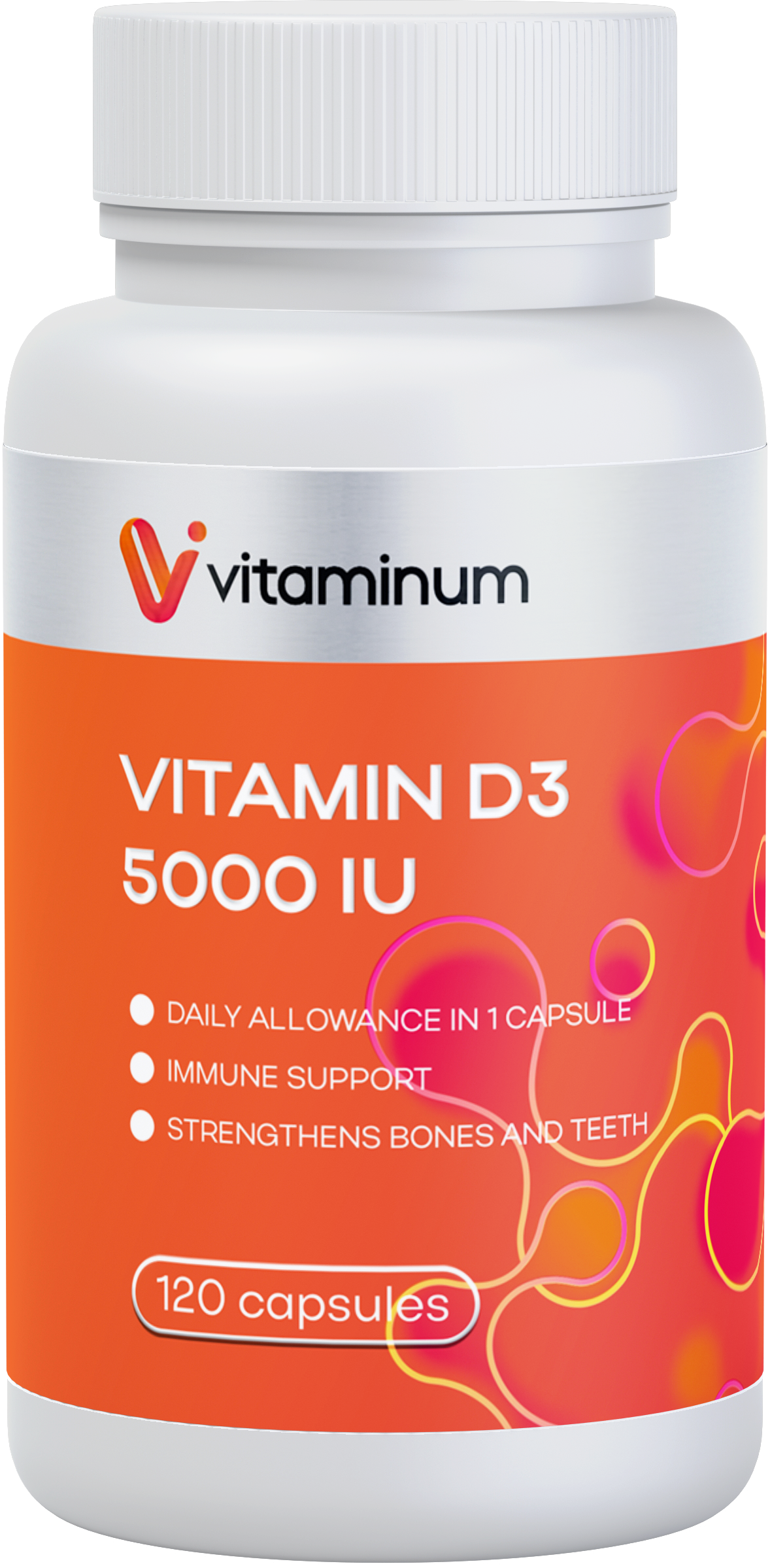  Vitaminum ВИТАМИН Д3 (5000 МЕ) 120 капсул 260 мг  в Магадане
